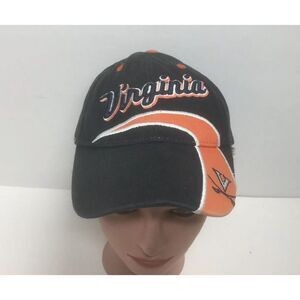 NCAA University of Virginia Cavaliers Hat StrapBack Black Orange‎ Youth Cap